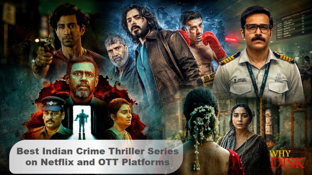 Best Indian Crime Thriller Series on Netflix and OTT Platforms 2026, Best Indian Netflix web series, Indian web series