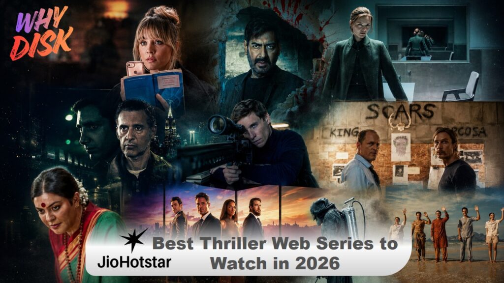 Best Thriller Web Series on JioHotstar to Watch in 2026: Top Suspense, Crime, Mystery and Psychological Thriller Shows Ranked