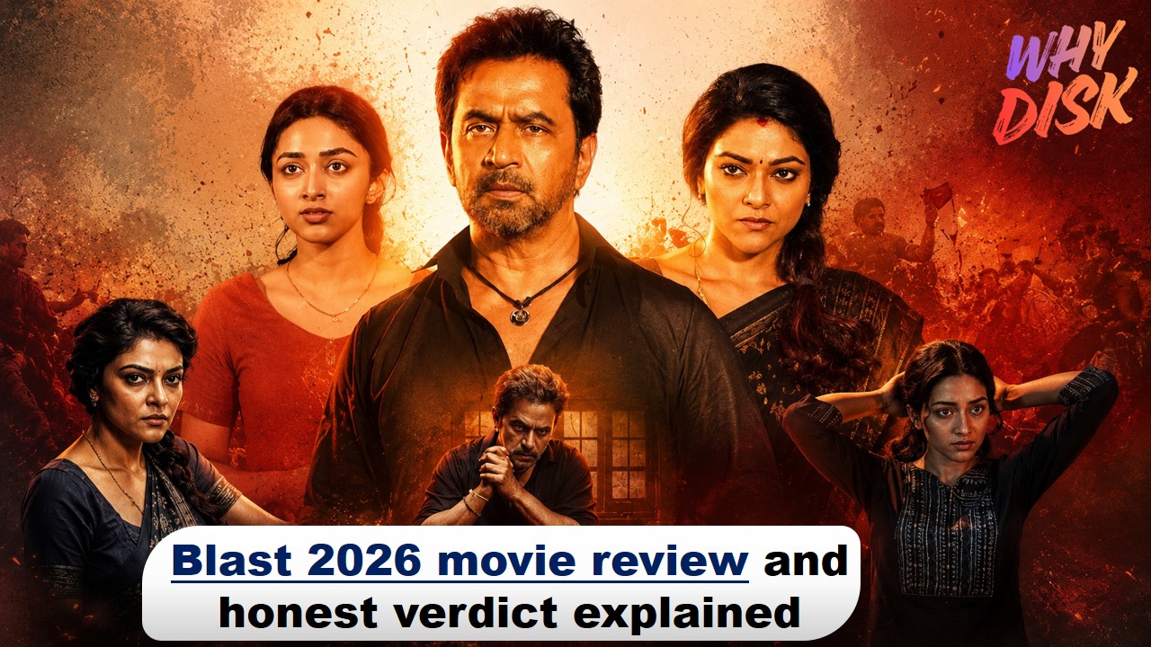 Blast 2026 movie review and honest verdict explained, Blast Movie review, Blast 2026 tamil movie review