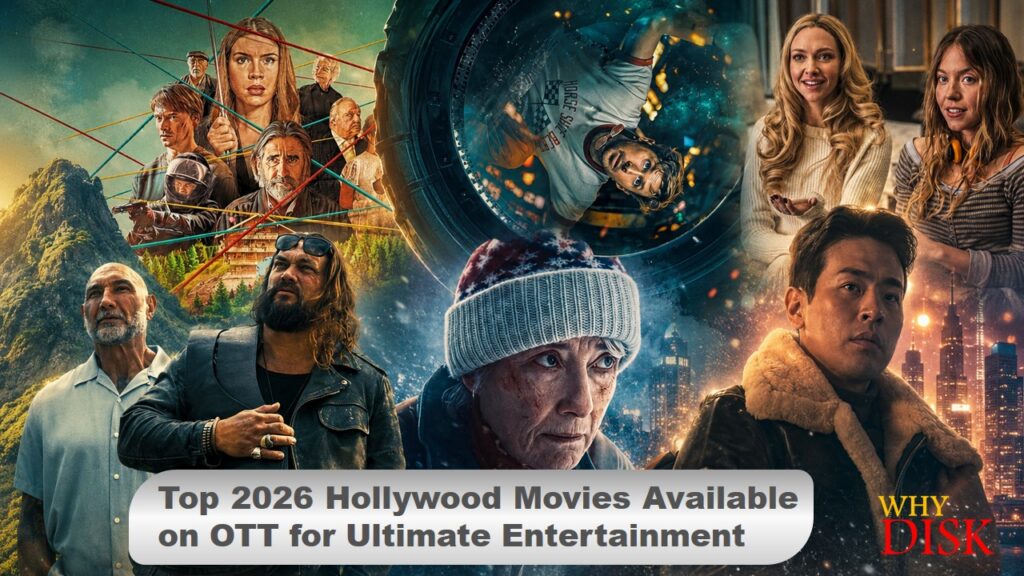 Top 2026 Hollywood Movies Available on Netflix, Prime Video and JioHotstar for Ultimate Entertainment, Best Hollywood movies, Best Bollywood thriller movies